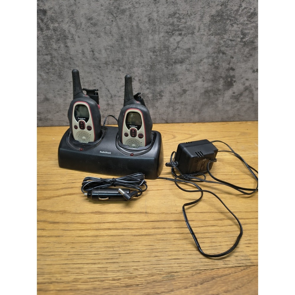Radio Shack DUAL SLOW TRICKLE CHARGER Walkie Talkie **NOT TESTED**